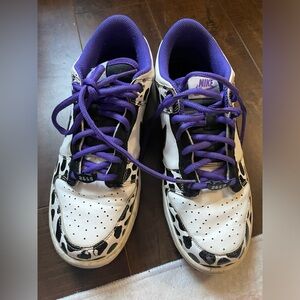 Vintage 2008 Nike Dunk GS 7Y Dalmatian